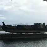 Pråm till salu