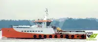 Wind farm service vessel till salu
