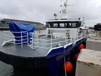 Servicefartyg för vindkraftsparker till salu