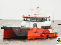 Servicefartyg för vindkraftsparker till salu