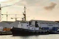 Bogserbåt till salu