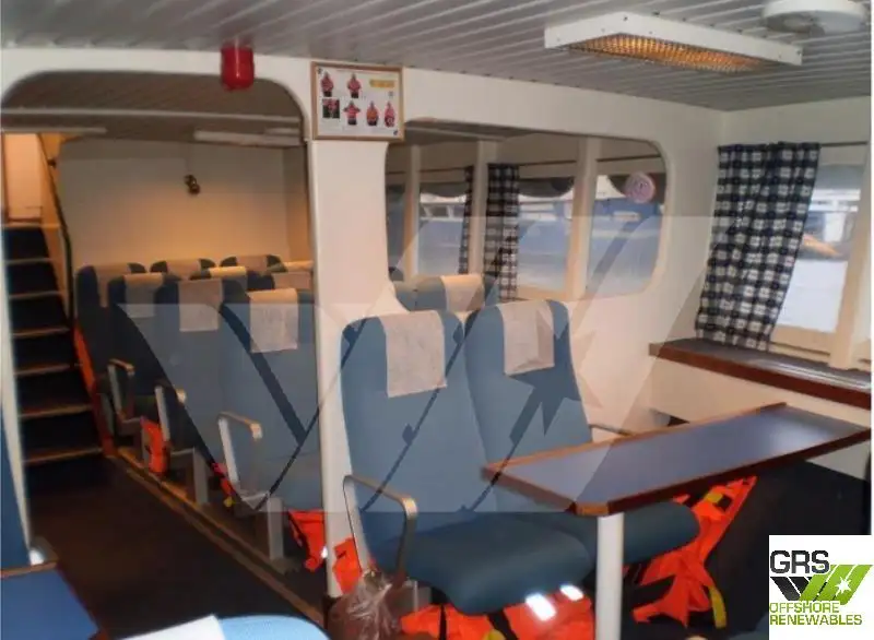 Servicefartyg för vindkraftsparker till salu