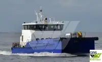 Wind farm service vessel till salu
