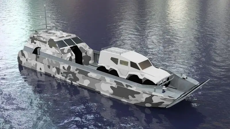 Landstigningsfartyg, tank till salu