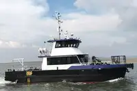Servicefartyg för vindkraftsparker till salu
