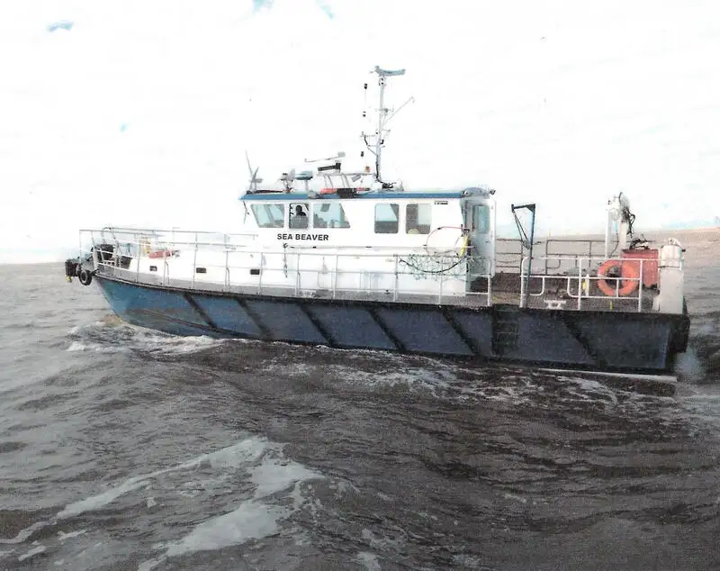 Undersökningsfartyg till salu