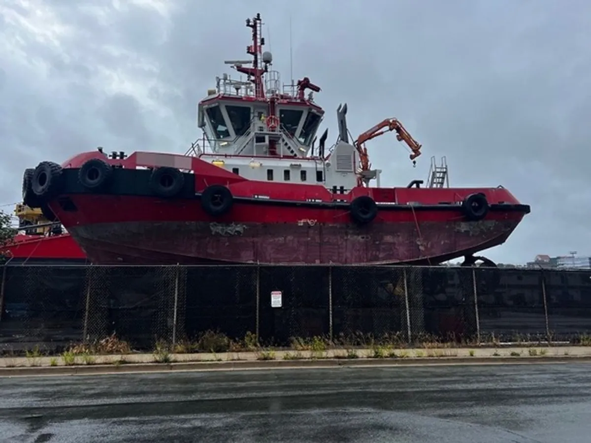 Bogserbåt till salu