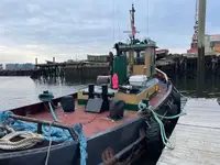 Bogserbåt till salu