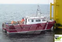 Servicefartyg för vindkraftsparker till salu