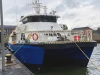 Servicefartyg för vindkraftsparker till salu