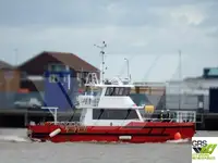 Servicefartyg för vindkraftsparker till salu