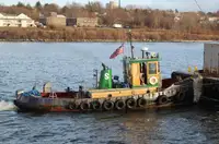 Bogserbåt till salu
