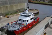 Wind farm service vessel till salu