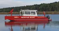 Räddningsfartyg till salu