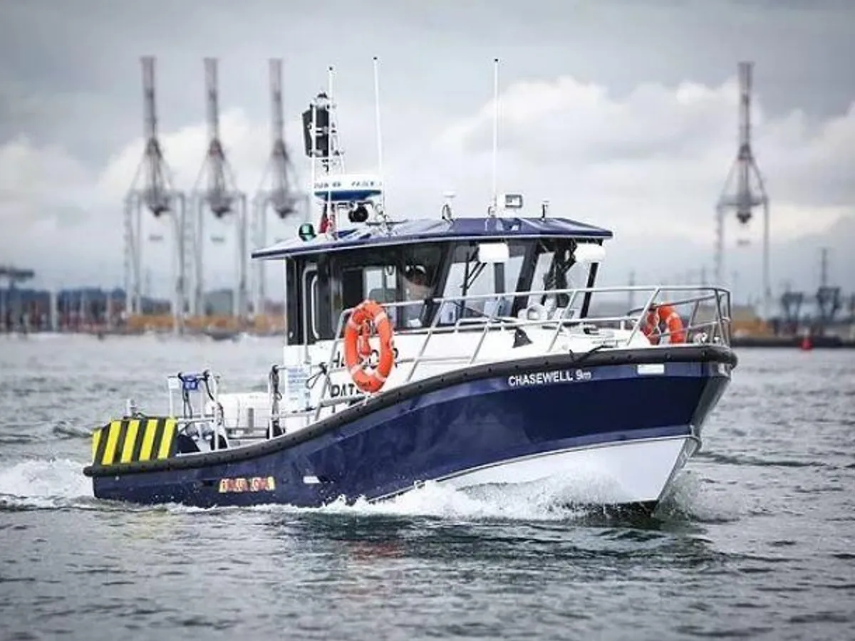 Patrullbåt till salu
