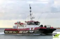 Wind farm service vessel till salu