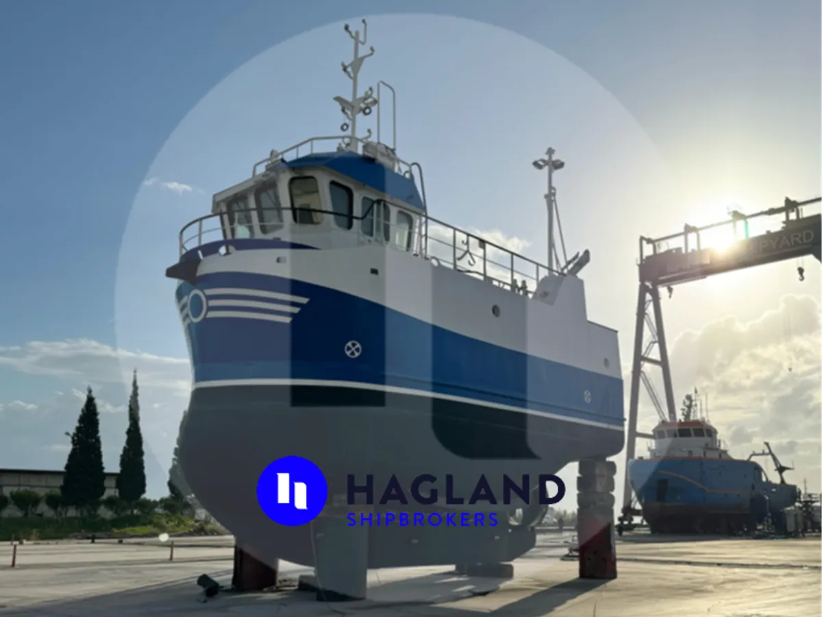 Levande fisktransportfartyg till salu