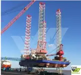 Jack-up drilling rig till salu