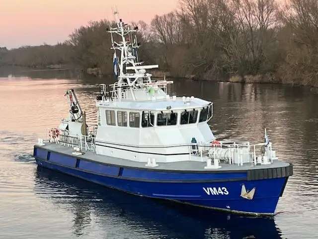 Undersökningsfartyg till salu