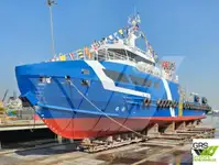Wind farm service vessel till salu