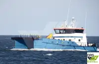 Servicefartyg för vindkraftsparker till salu