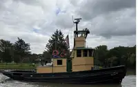 Bogserbåt till salu
