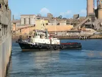Bogserbåt till salu