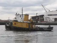 Bogserbåt till salu