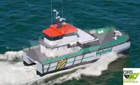 Wind farm service vessel till salu