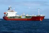 Oil/Chemical tanker till salu