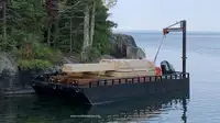 Pråm till salu