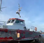 Brandbåt till salu