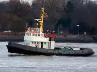 Bogserbåt till salu