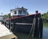 Bogserbåt till salu