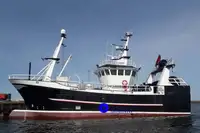 Fartyg för fiskbearbetning och leverans till salu