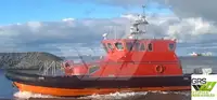 Wind farm service vessel till salu