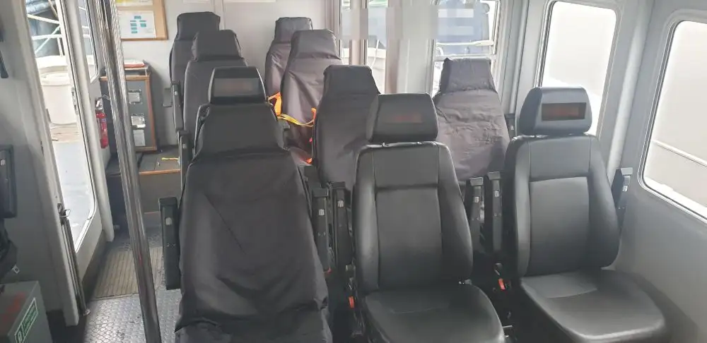 Servicefartyg för vindkraftsparker till salu