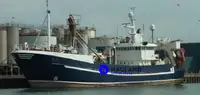 Fartyg för fiskbearbetning och leverans till salu