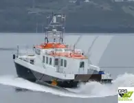 Wind farm service vessel till salu