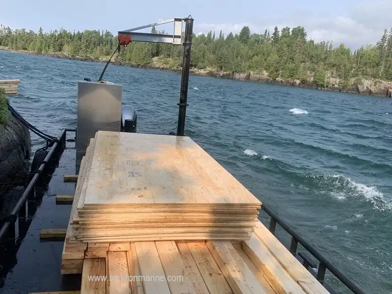 Pråm till salu