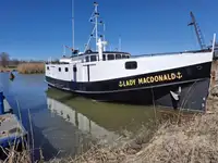 Bogserbåt till salu