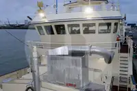 Levande fisktransportfartyg till salu
