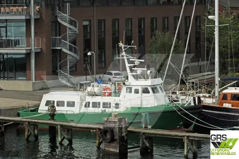 Servicefartyg för vindkraftsparker till salu