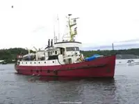 Forskningsfartyg till salu