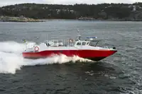 Räddningsfartyg till salu