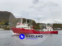 Undersökningsfartyg till salu
