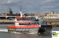 Servicefartyg för vindkraftsparker till salu