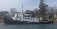 Bogserbåt till salu