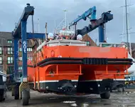Wind farm service vessel till salu