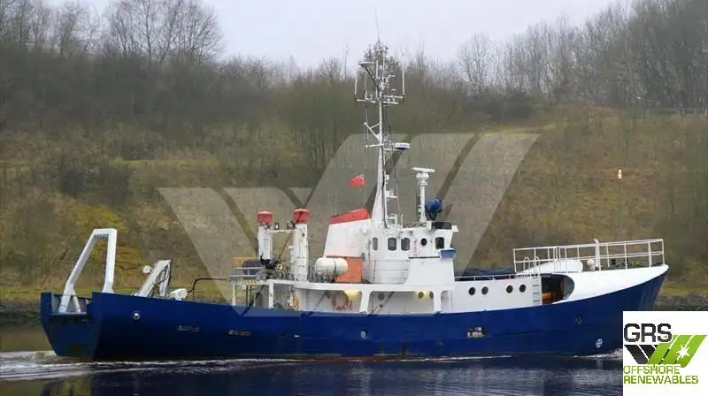 Undersökningsfartyg till salu